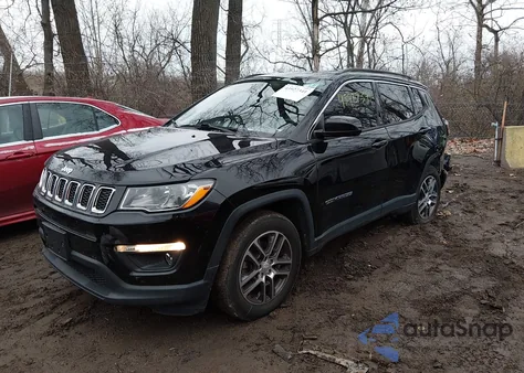 2018 Jeep Compass Latitude Fwd from USA, damaged, VIN 3C4NJCBB9JT108611
